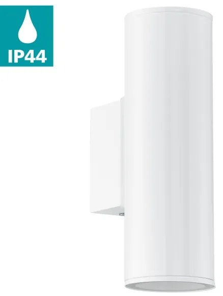 Eglo 94101 - LED vonkajšie osvetlenie RIGA 2xGU10/3W/230V