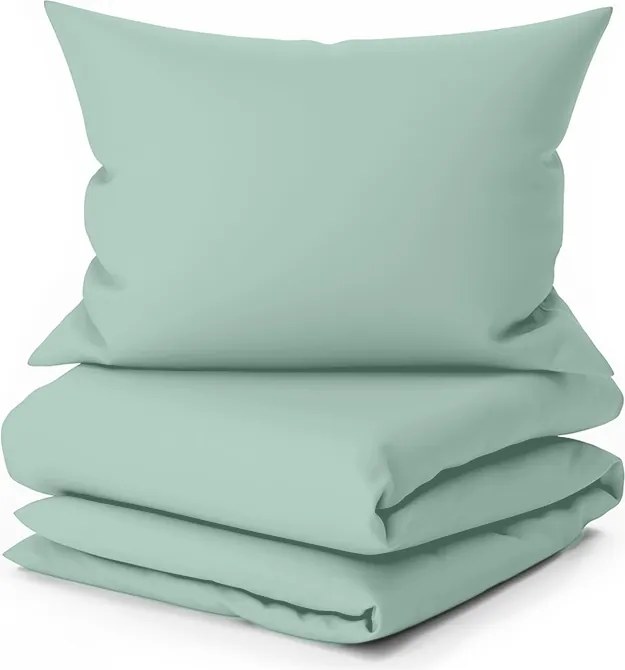 Bavlnené obliečky LUX mentolové hotelové vrecko Rozmer obliečky: 70 x 90 cm | 140 x 200 cm