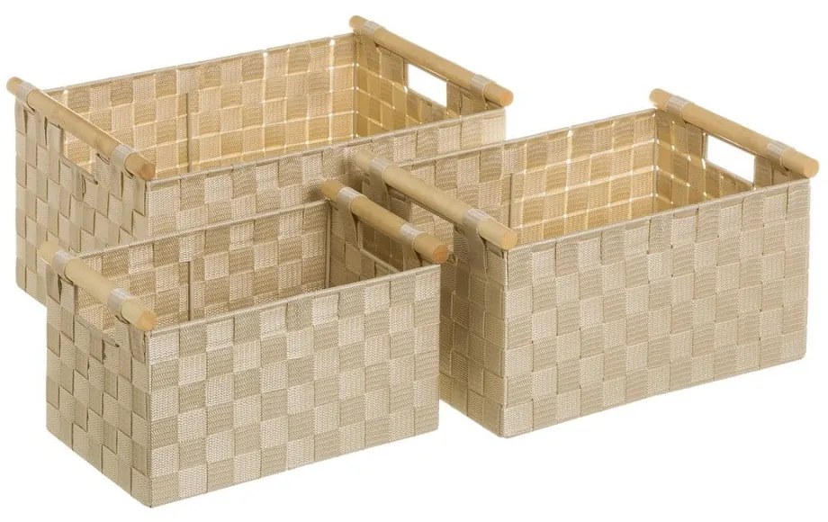 Látkové košíky v súprave 3 ks – Casa Selección