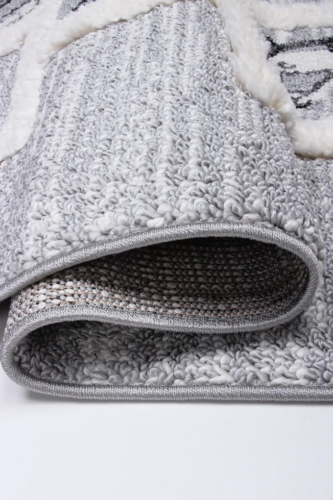Koberec London 282 GREY rozmery koberec: 133x190 cm