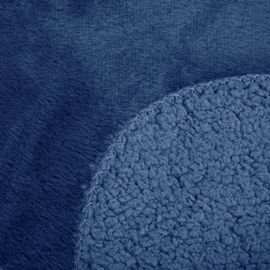 PREHOZ NA POSTEĽ NINA 170X210 CM TMAVOMODRÝ