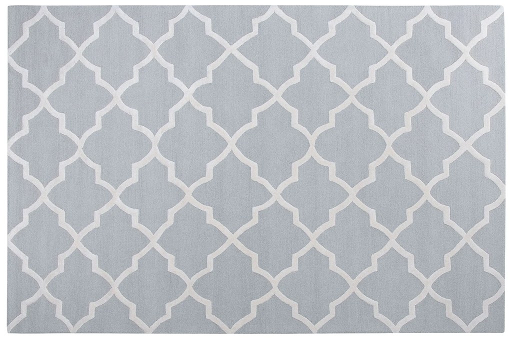 Bavlnený koberec 200 x 300 cm sivý SILVAN Beliani