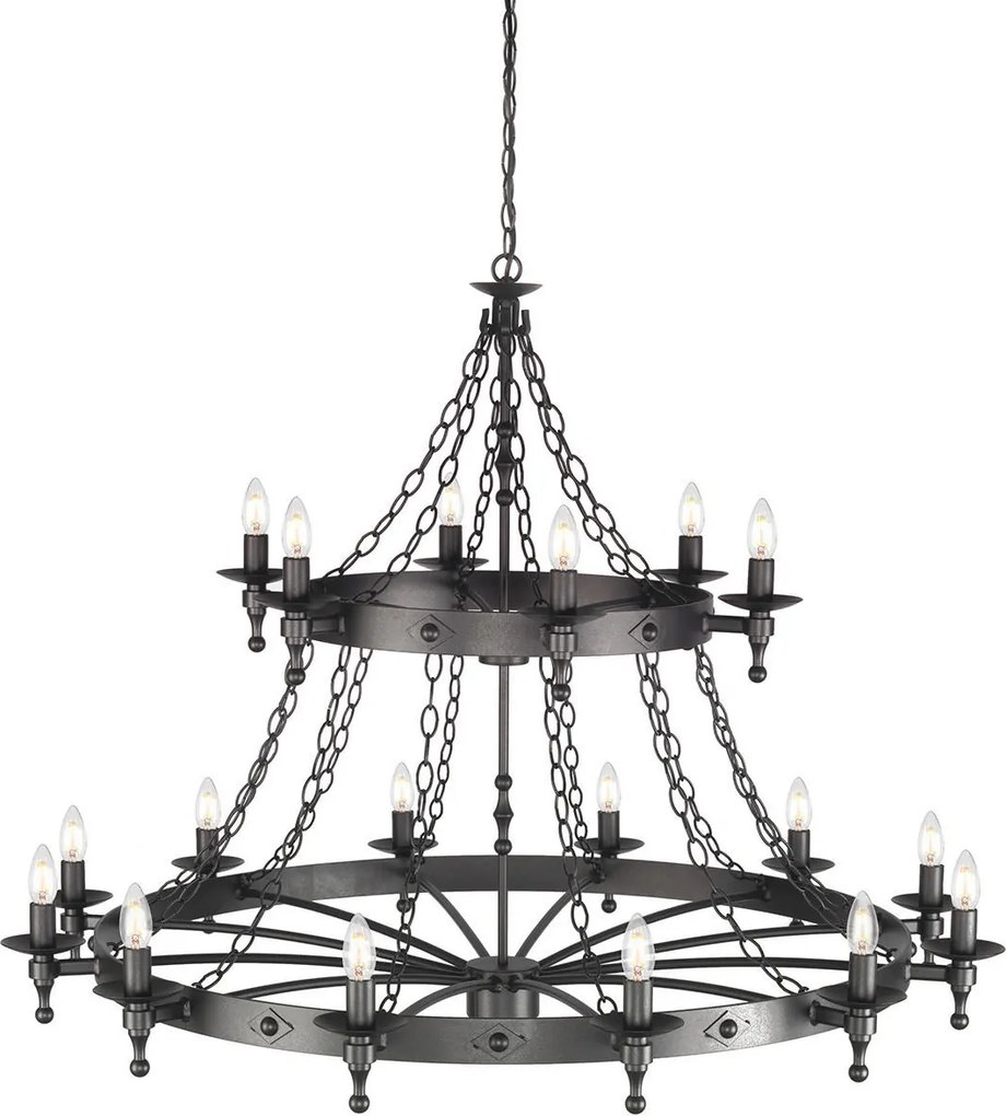 XXXLutz LUSTER, 122/104 cm Elstead Lighting - Online Only bytové doplnky - 009093035702
