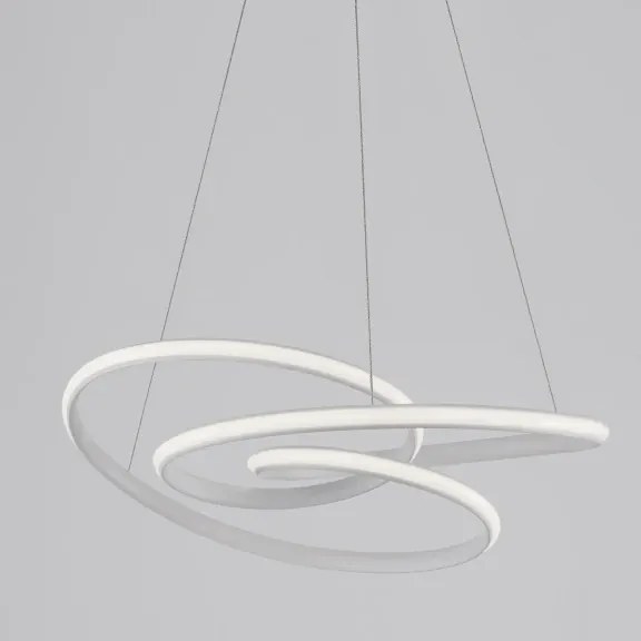 LED luster Menton 52 biele