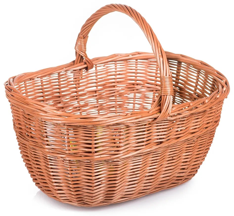 Nákupný kôš prútený Menina VI.š. 42 x hl. 33 x v. 21/35(cm)