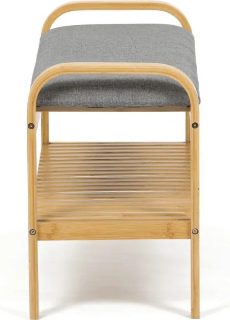 Bambusový botník prírodný DR-N1016 GREY2