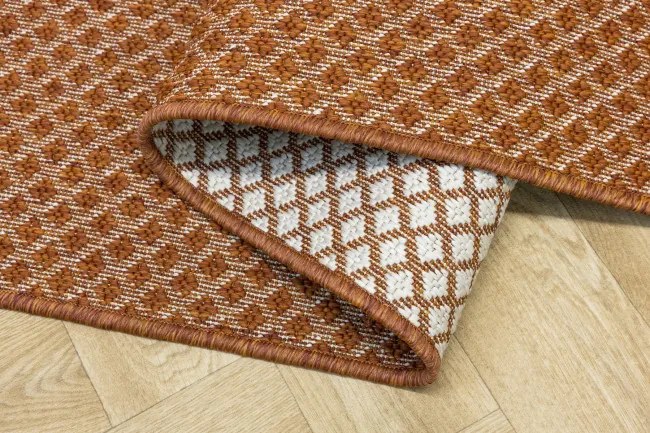 Obojstranný koberec BRUSSELS 206074/10410 Cayenne krémový / terakotový