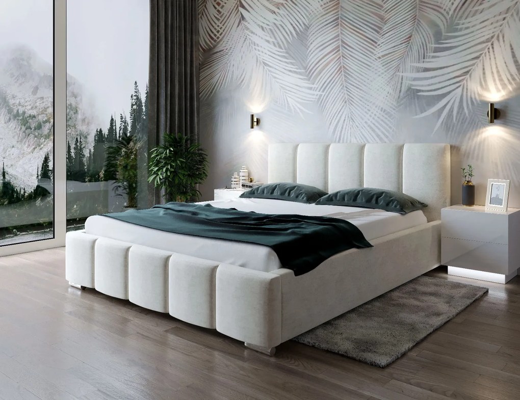 ČALÚNENÁ MANŽELSKÁ POSTEĽ MAREK 140X200 JASMINE 21