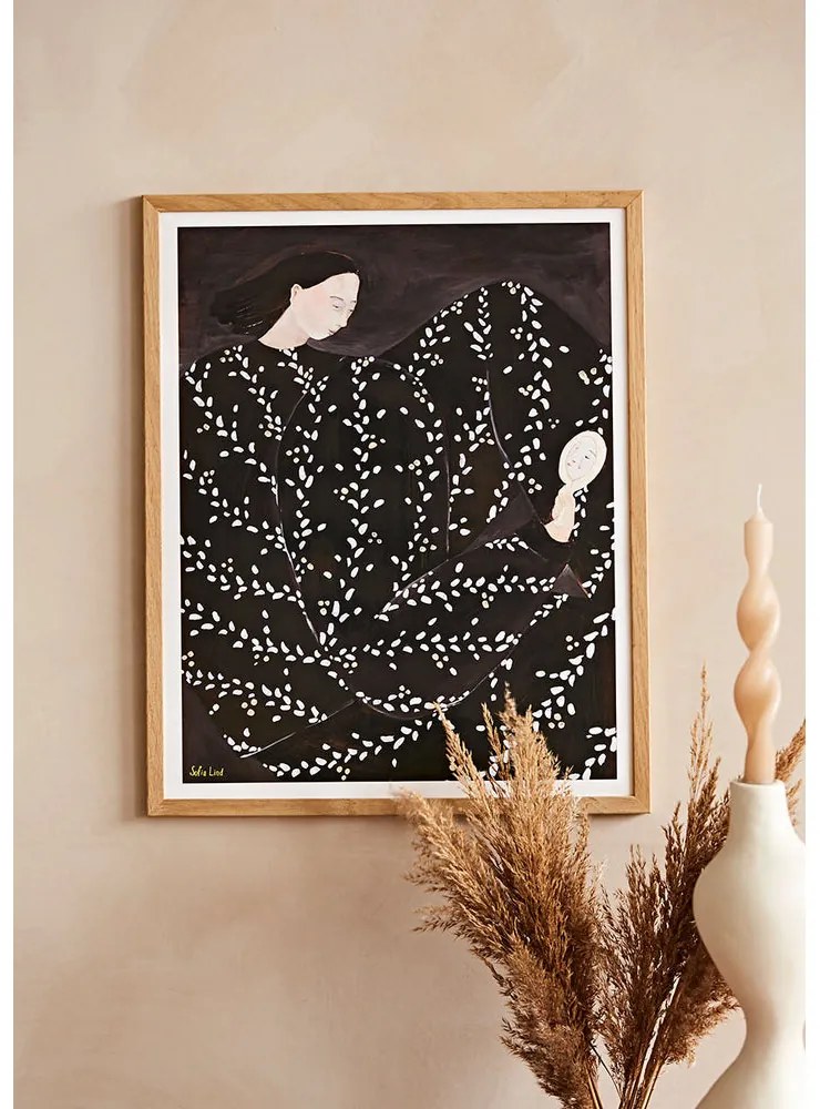 The Poster Club Plagát Mirror Mirror by Sofia Lind 40x50 cm
