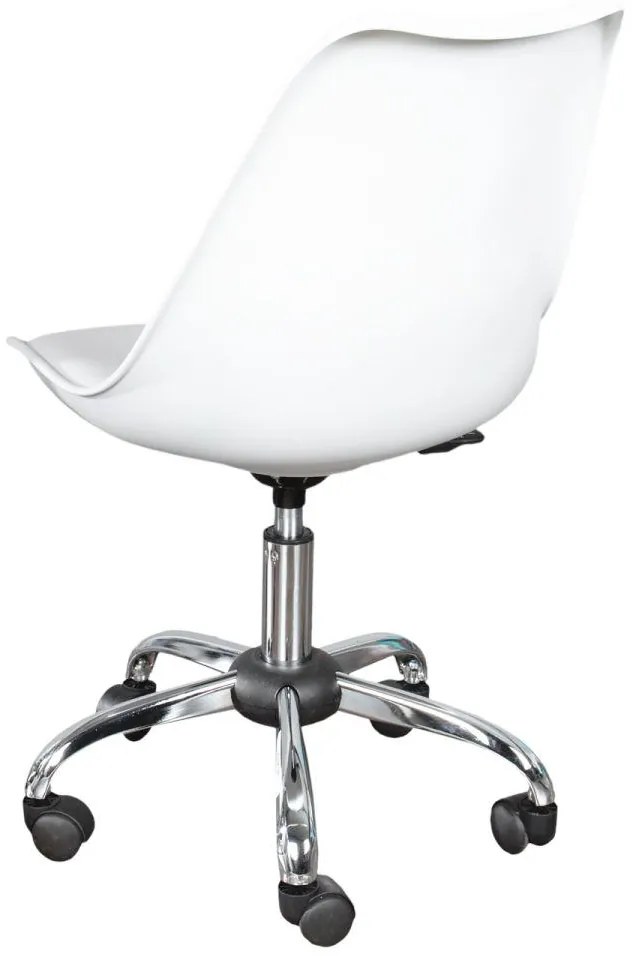 Kancelárska stolička Sweden - biela