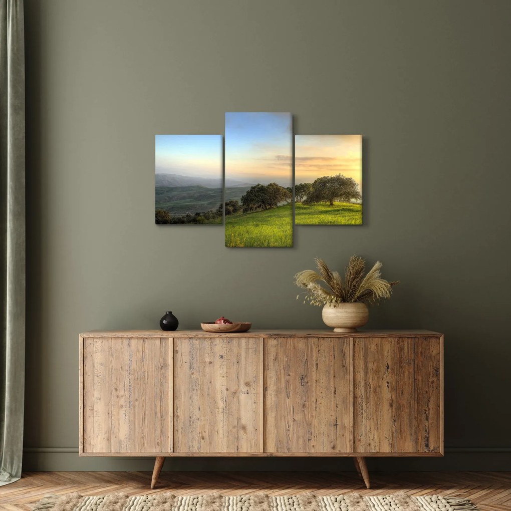 Obraz - Výhľad z kopca (90x60 cm)