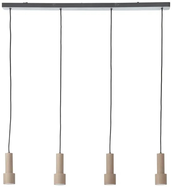 Brilliant - Luster na lanku CADIZ 4xGU10/10W/230V bronzová