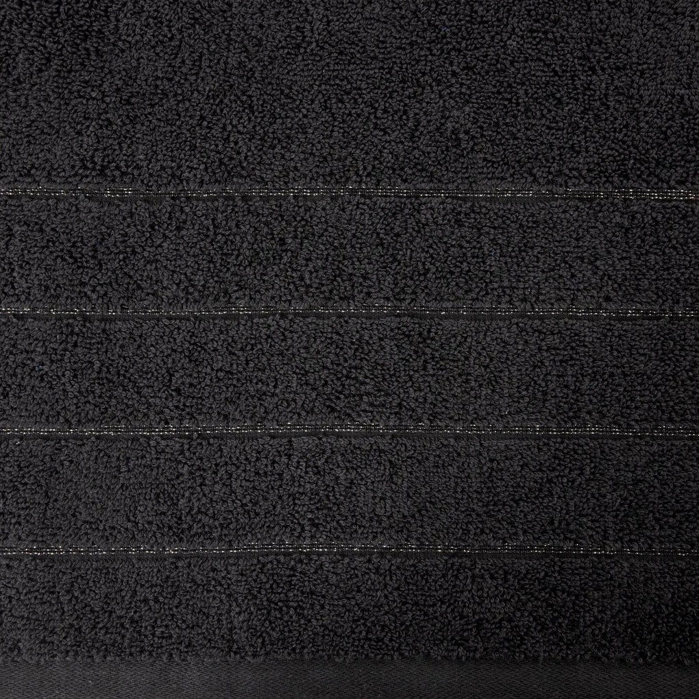 BAVLNENÝ UTERÁK DALI 70X140 CM ČIERNA