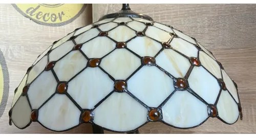 Stojaca Tiffany lampa Massive Metal Base kolekcia HIVE Ø40*170