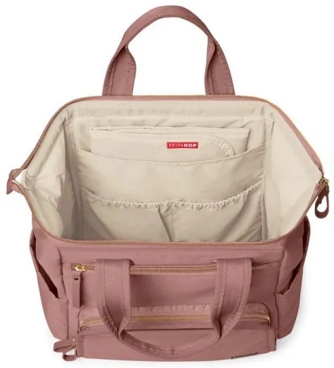 Skip Hop - Přebalovací batoh MAINFRAME na kočárek Dusty rose