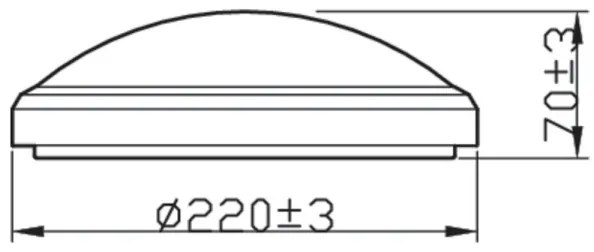Philips - LED Kúpeľňové stropné svietidlo DORIS LED/6W/230V 4000K IP54 čierna