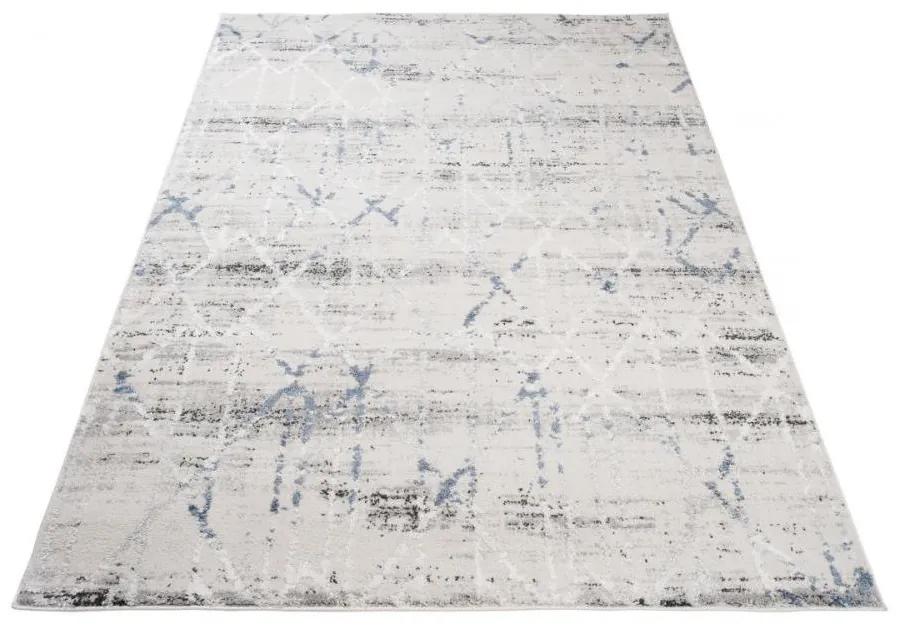 Kusový koberec Puket sivomodrý 140x200cm