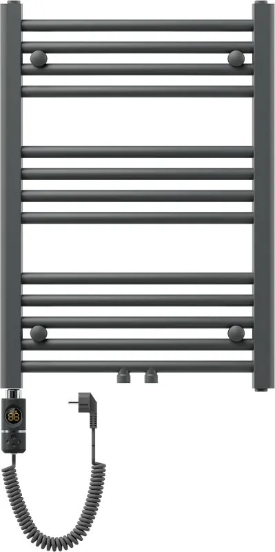 Mexen Ares, elektrické vykurovacie teleso 700 x 500 mm, 300 W, antracitová, W102-0700-500-2300-66