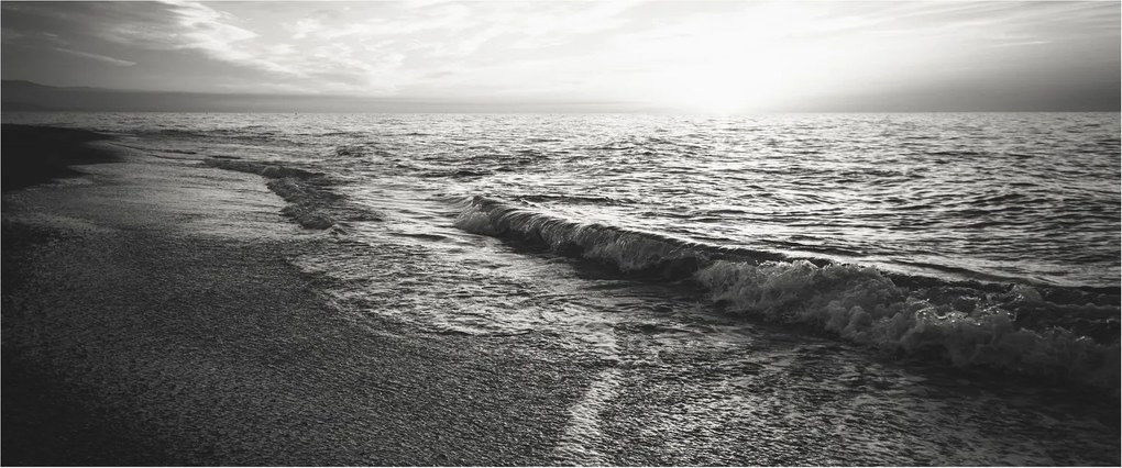Obraz - Na brehu mora (120x50 cm)