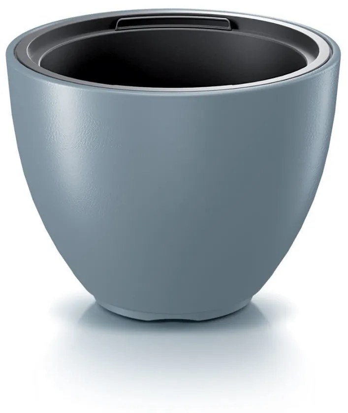 Kvetináč s vkladom HEOSE III svetlo šedý