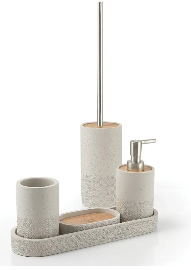 Béžový kúpeľňový organizér Gedy Afrodite – Sapho