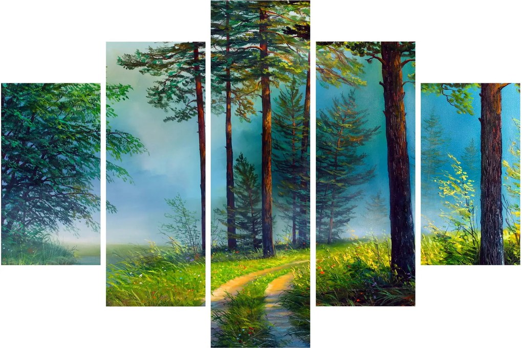 Obraz - Olejomaľba krajiny (150x105 cm)