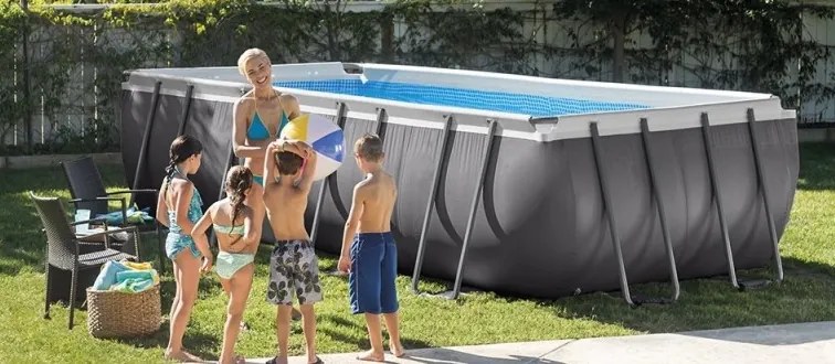Intex Ultra XTR Rectangular Frame Pools Bazén 549 x 274 x 132 cm s filtráciou 26356GN