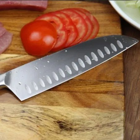 nůž Santoku 7" (178mm) Dellinger CLASSIC Sandal Wood