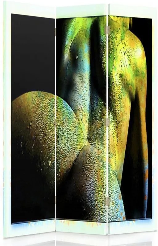 CARO Paraván - Abstract File | trojdielny | obojstranný 110x150 cm