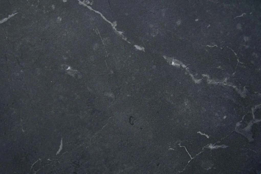 Sada konferenčných stolíkov Latrisha vzor čierny mramor