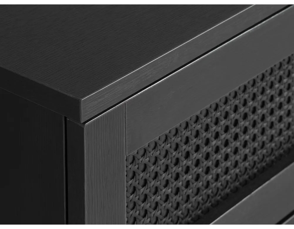 Čierny konferenčný stolík 60x110 cm Pensacola – Unique Furniture