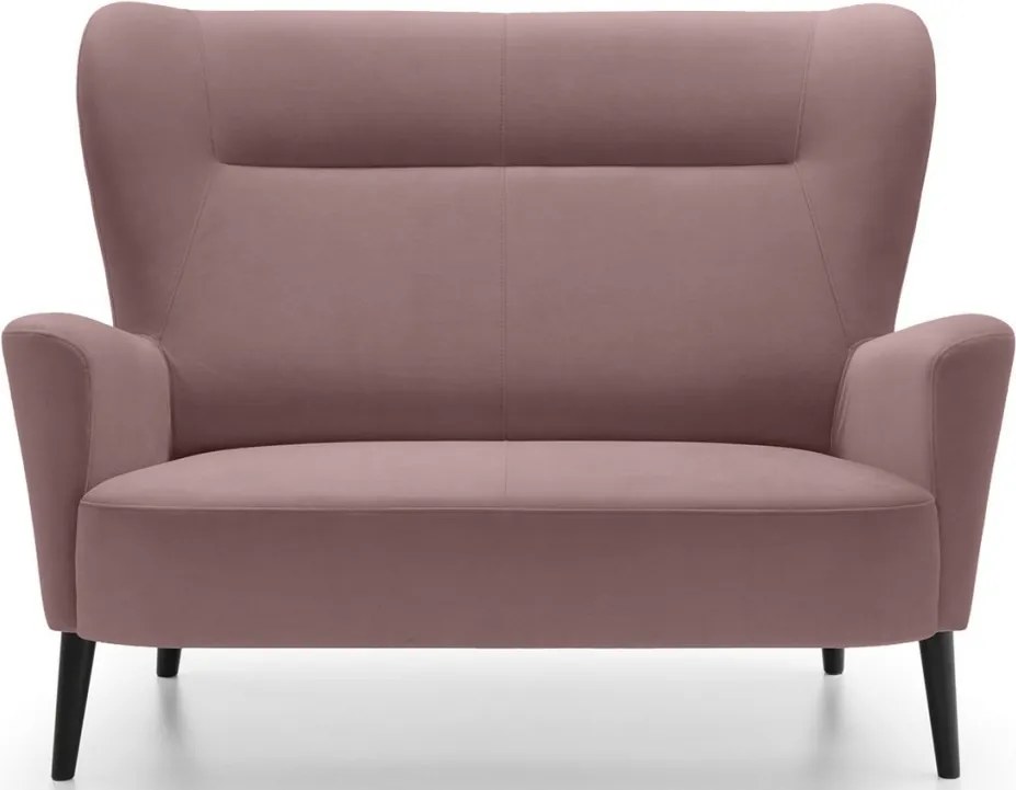 Dvojmiestna pohovka Next, staroružová látka