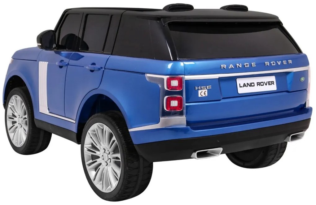 RAMIZ ELEKTRICKÉ AUTÍČKO RANGE ROVER HSE - DVOJMIESTNE - LAKOVANÉ - ČIERNE - 4 x 45W - 2 x 12V/7Ah - 2023