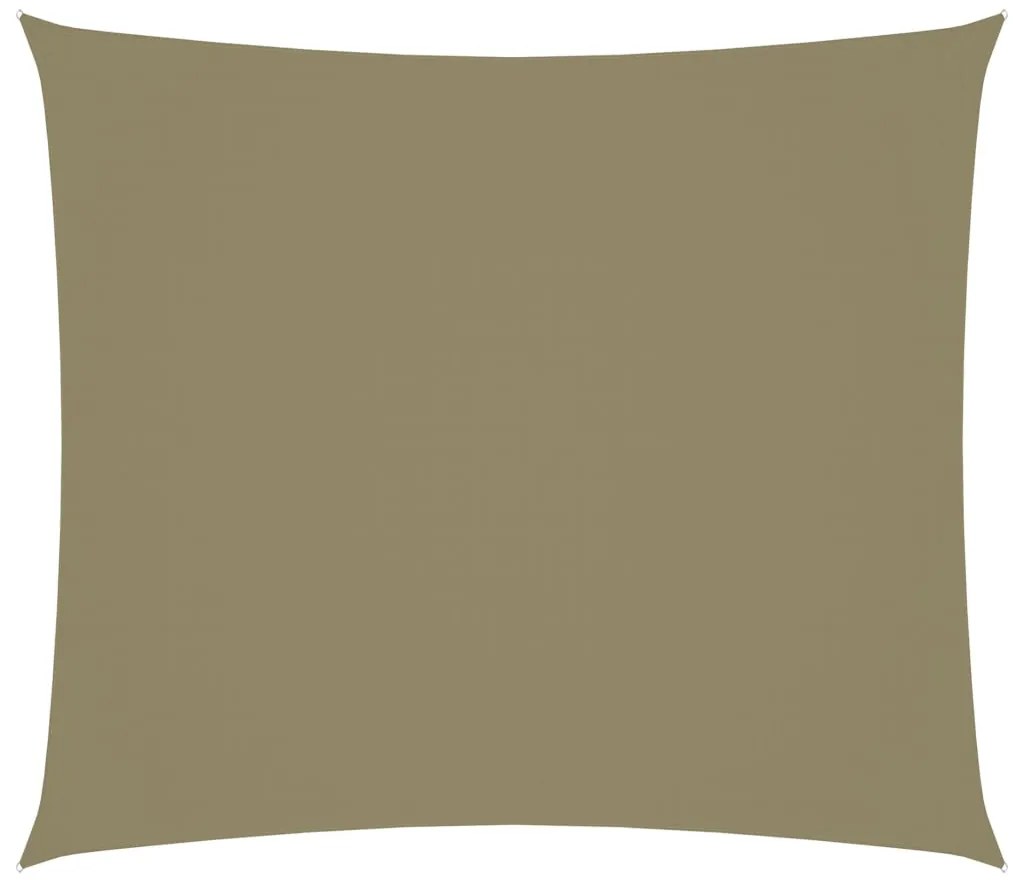 vidaXL Tieniaca plachta, oxford, obdĺžniková 2,5x3 m, béžová