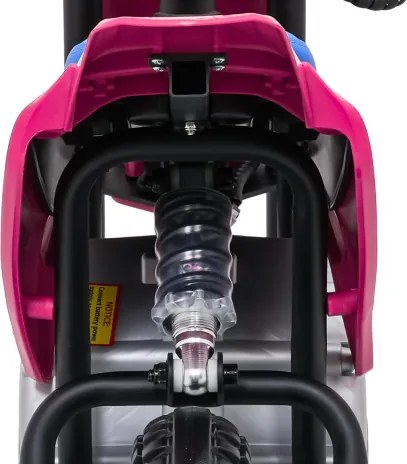 Elektrická motorka HONDA CFR450R ružová