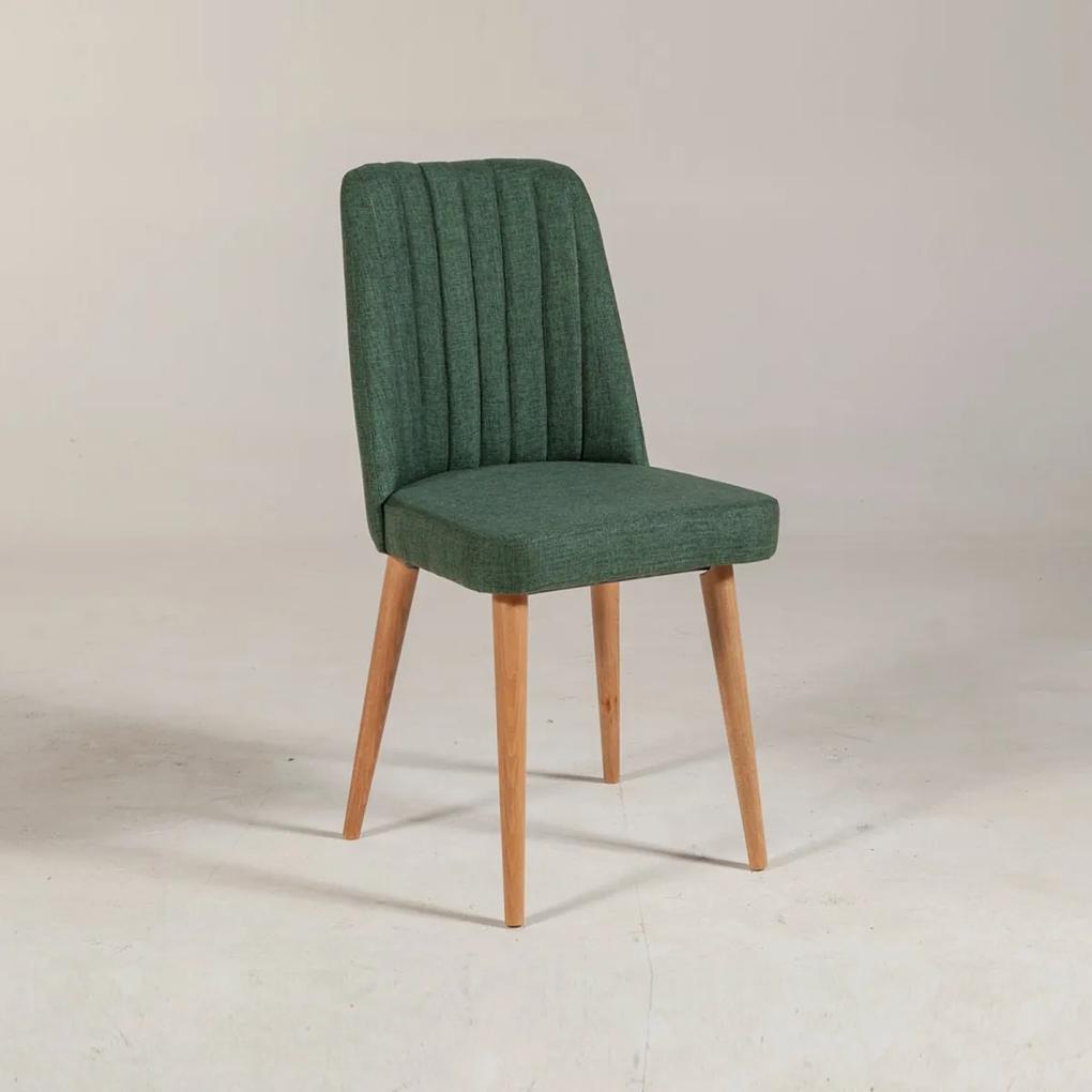 Jedálenská stolička VINA tmavo zelená/atlantic