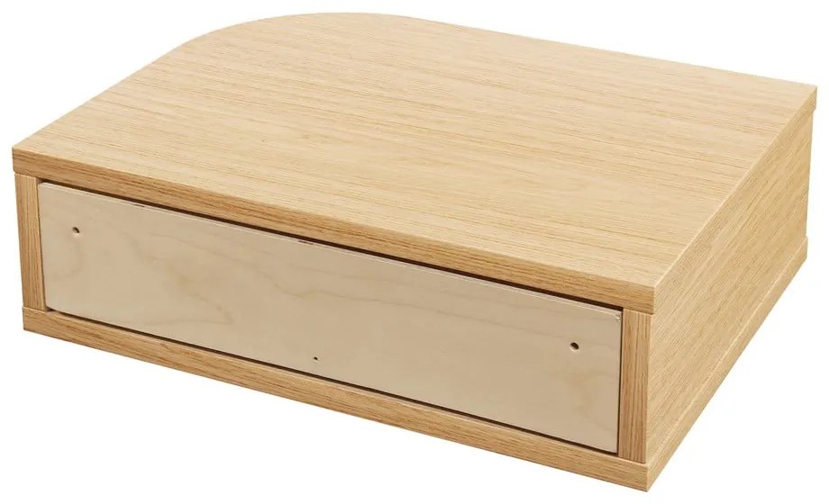 Nočný stolík v dekore duba v prírodnej farbe Farsta - Woodman