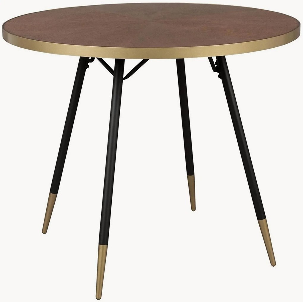Okrúhly drevený jedálenský stôl Denise, Ø 120 cm