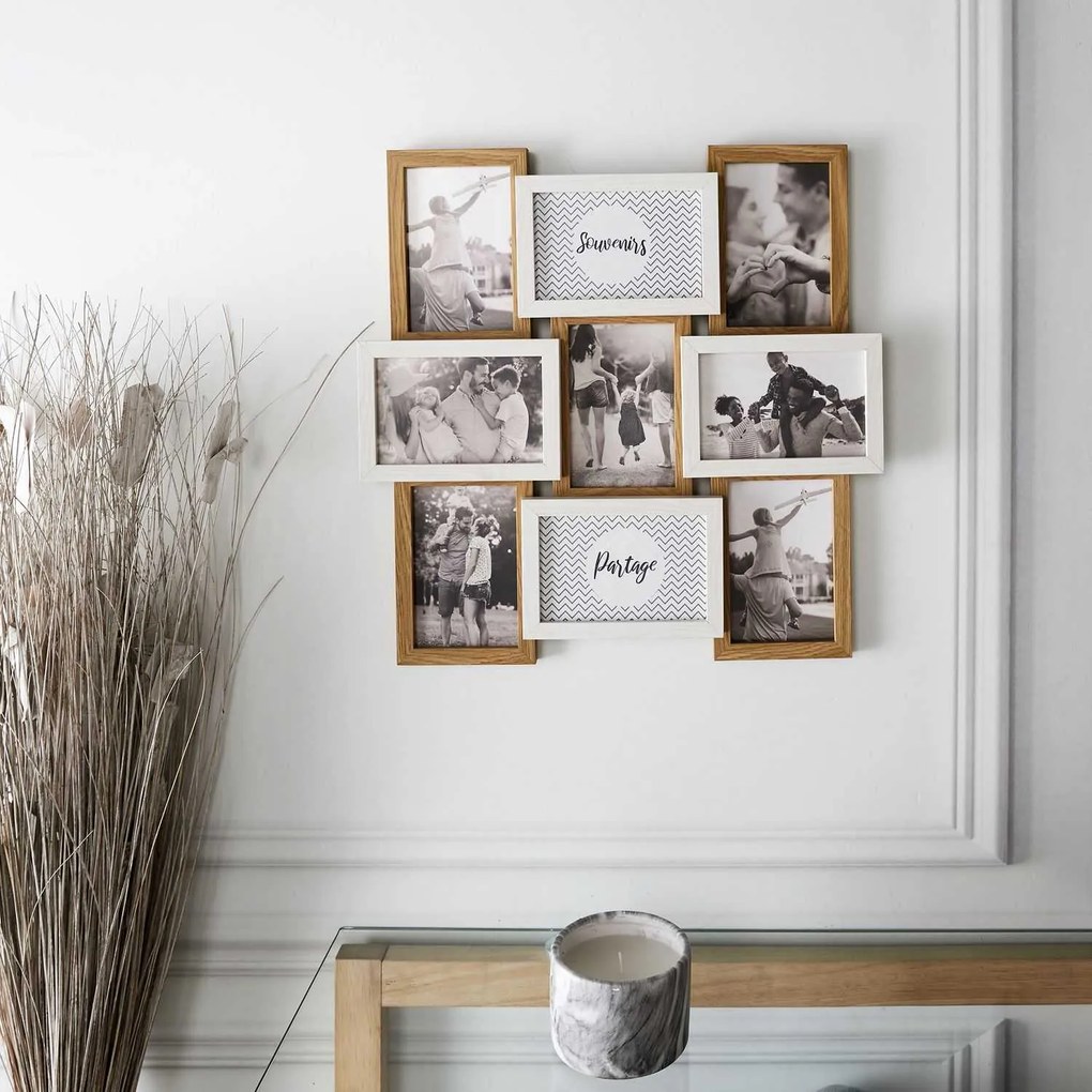 Nástenný fotorámik Mura 44x44,5 cm