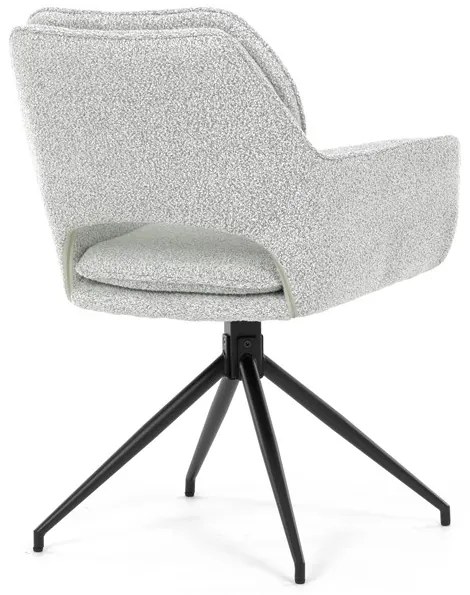 Autronic BONTEC Jedálenská stolička, krémová, látka bouclé, DCH-T1156 CRM2 Farba: Krémová