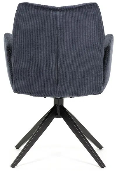 Autronic BONTEC Jedálenská stolička, modrá, látka, HC-993 BLUE2 Farba: Biela