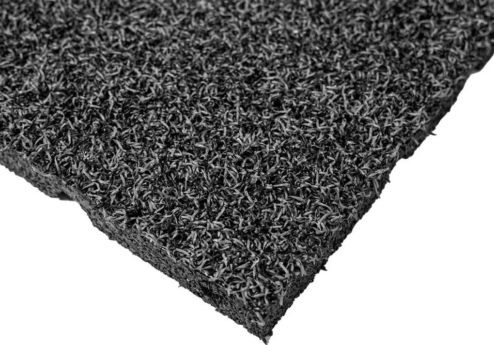 Gumová trávniková dlaždica ASLON 40 x 40 cm, Charcoal Grey