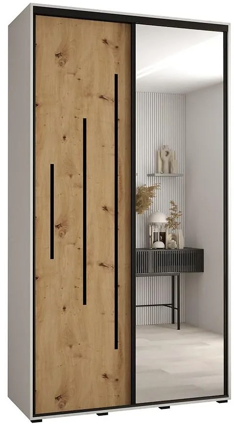 Skriňa 45 Canaris 13 140 biela/artisan/čierna