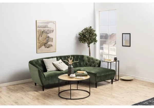 Konferenčný stolík SARON dub/čierna