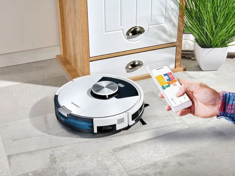 Silvercrest® Robotický vysávač s laserovou navigáciou (100359709)
