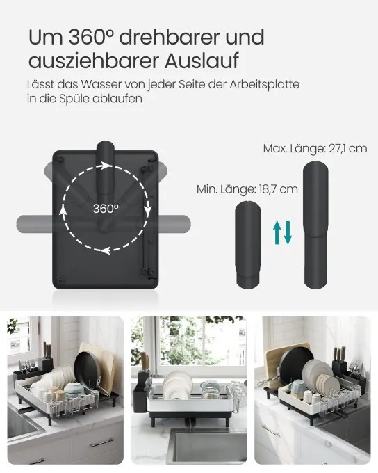 Odkvapkávač na riad KCS037B01