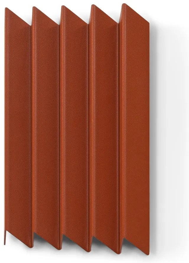 Kovový nástenný vešiak v terakotovej farbe 21 cm Sensu – Spinder Design