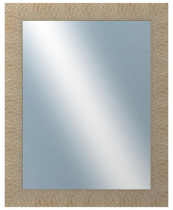 DANTIK - Zrkadlo v rámu, rozmer s rámom 40x50 cm z lišty Golf Champagne (2490)