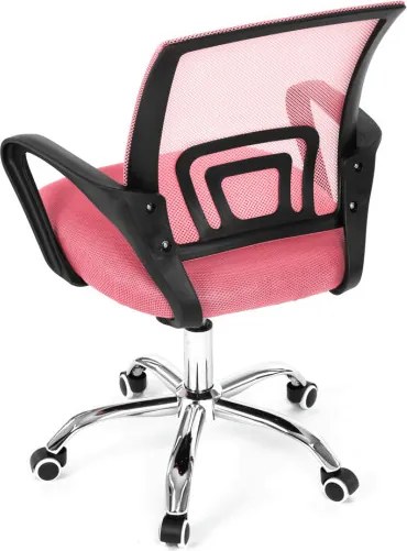 Detská otočná stolička ružová KA-L103 PINK