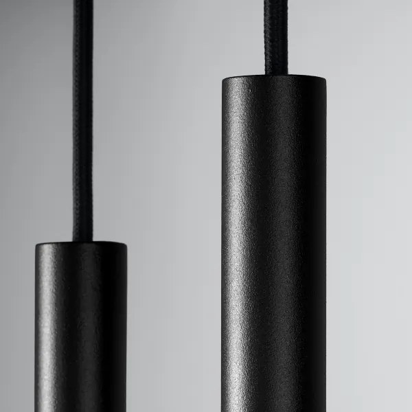 Sollux SL.1304 - Luster na lanku PASTELO 2xG9/8W/230V čierna